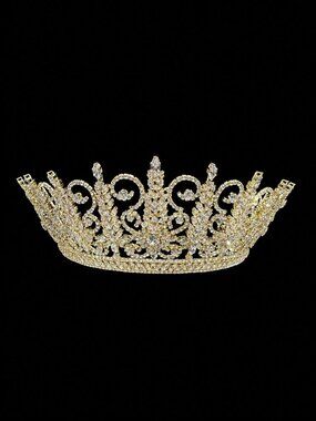MC499 Quinceañera Gold Crown
